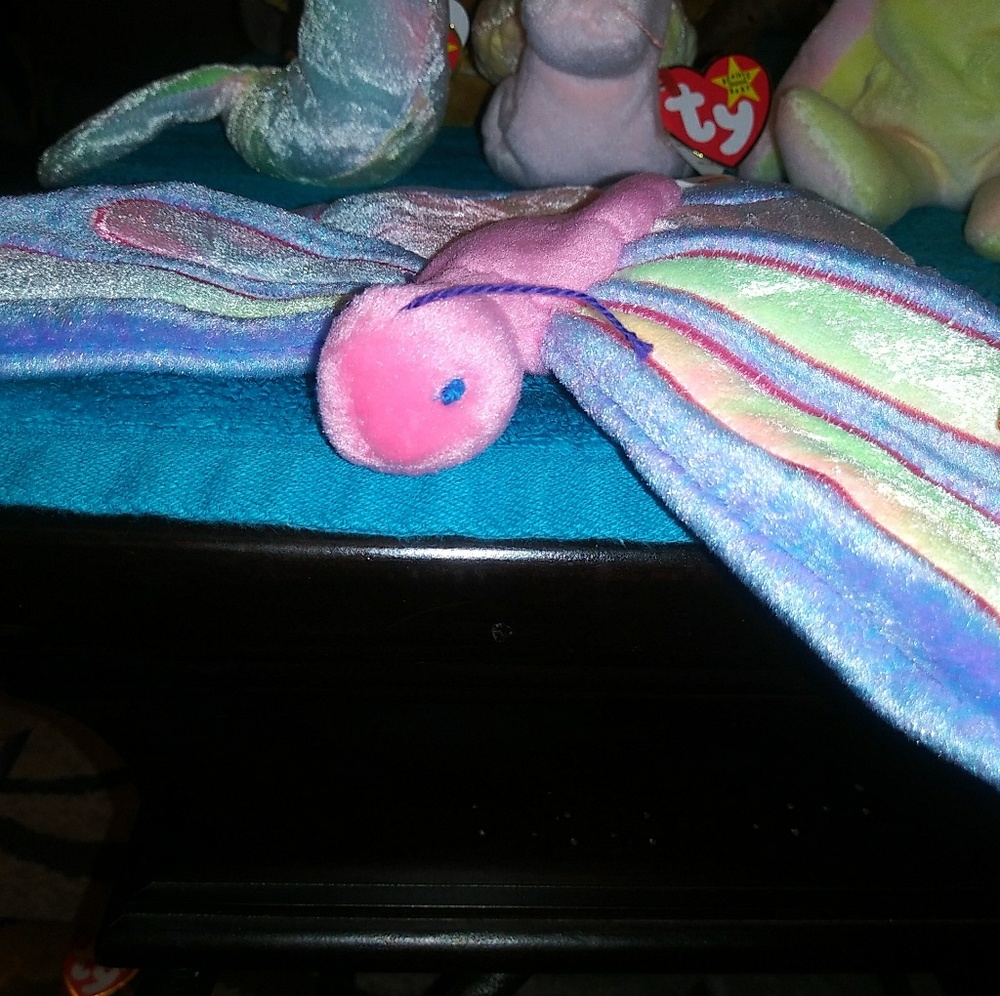 "Flitter", the butterfly. Ty beanie baby